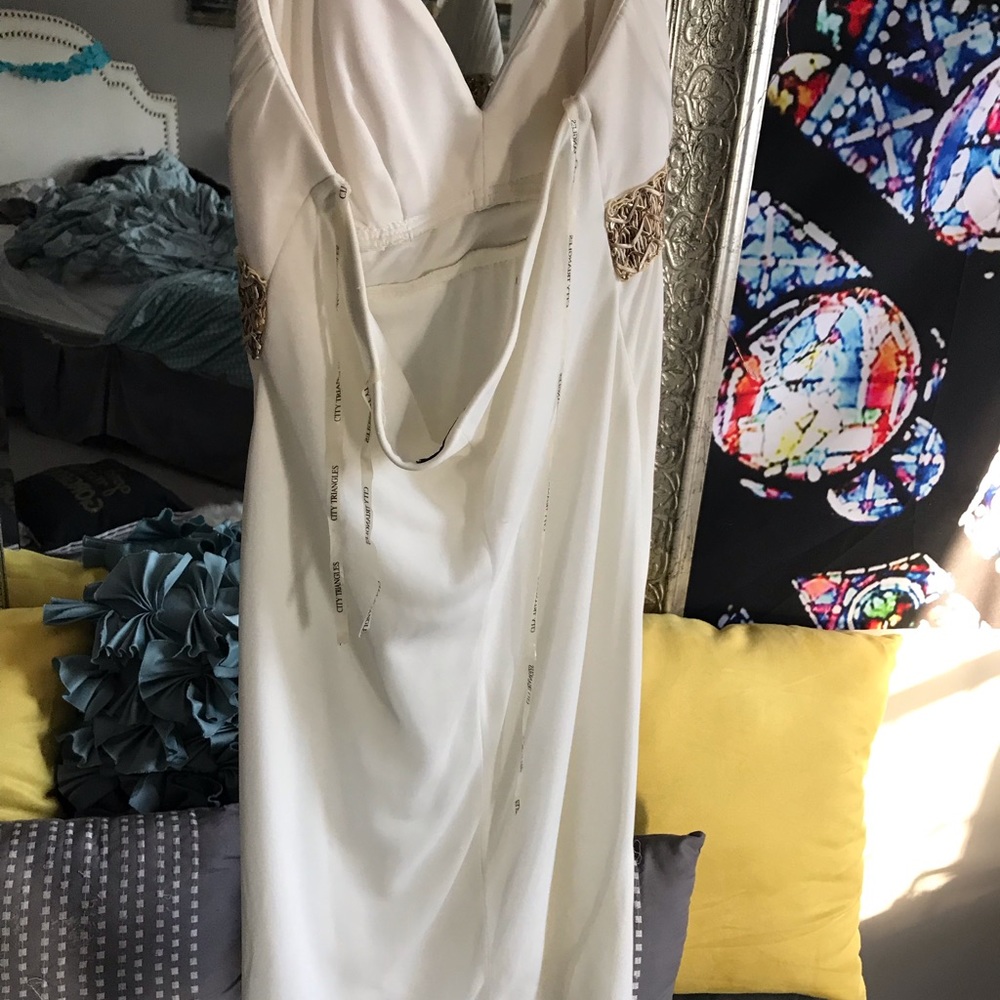 white dress